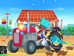 Truck wash games for boys 螢幕截圖 0