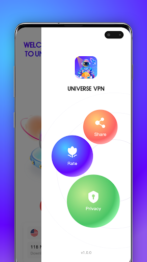 Schermata Universe VPN: Travel safely 3