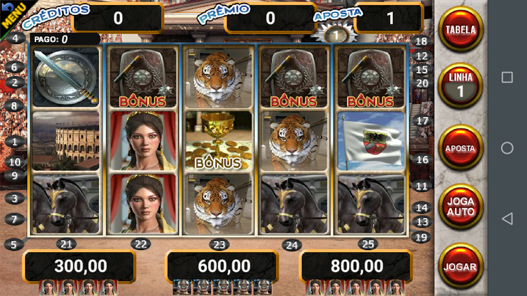 Gladiador Slot Caça Níquel应用截图第0张