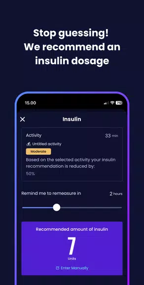 Hedia Diabetes Assistant スクリーンショット 1