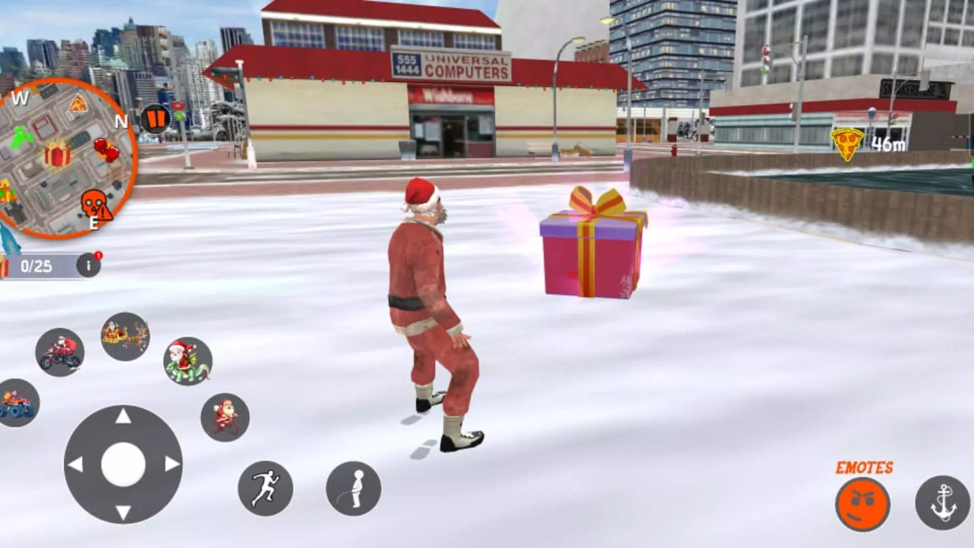 Gangster Santa Openworld Game 스크린샷 2