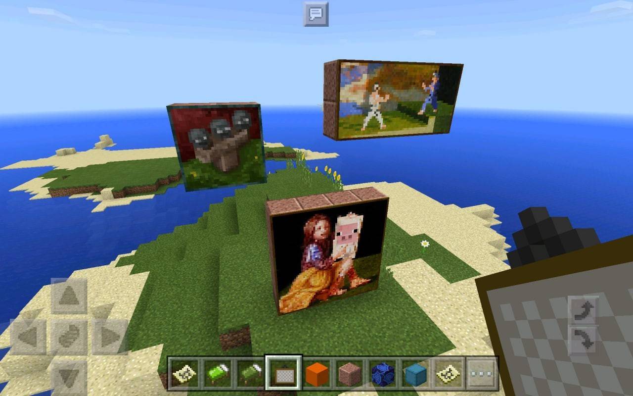Minecraft Paintings Gallery