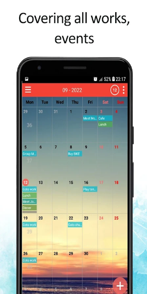 Reminder Calendar App for 2024 ภาพหน้าจอ 1