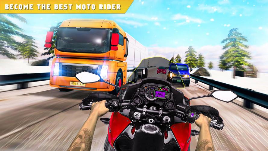 Highway Traffic Bike Race Moto স্ক্রিনশট 3