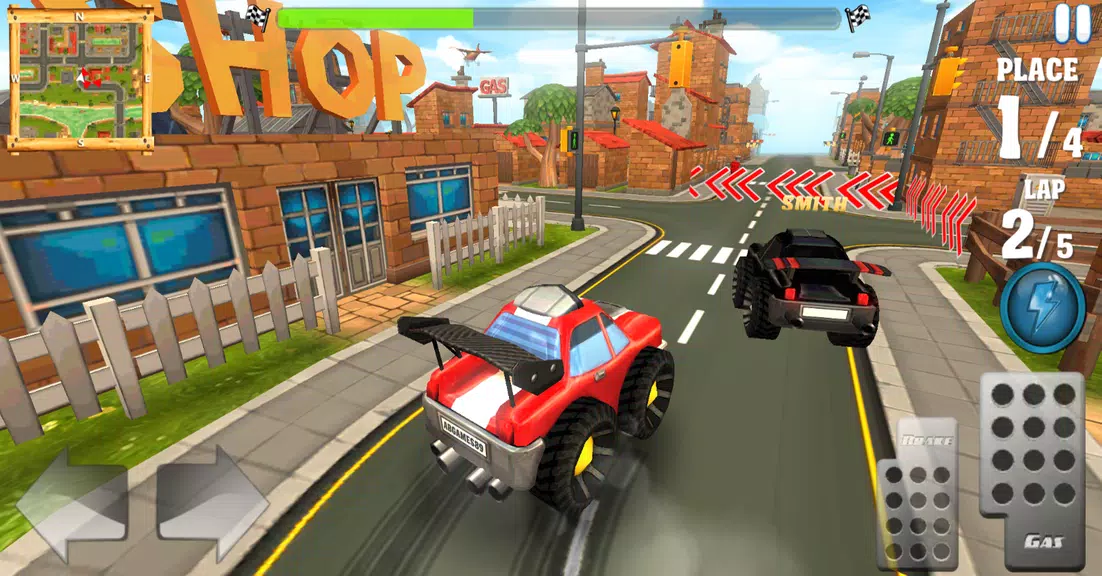 Cartoon Hot Racer 3D Zrzut ekranu 3