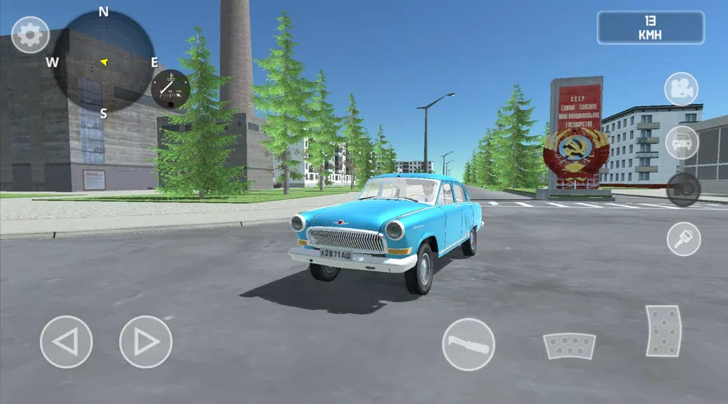 SovietCar: Simulator ภาพหน้าจอ 1