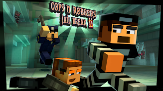 Cops N Robbers: Prison Games 2 螢幕截圖 0