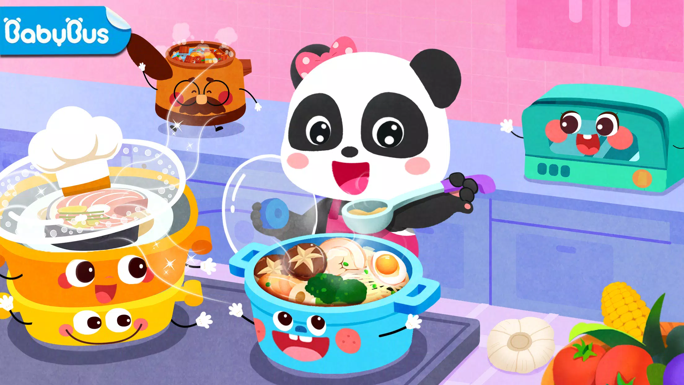 Baby Panda’s Kitchen Party Ảnh chụp màn hình 0