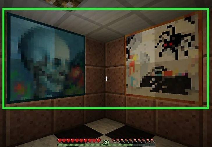 Painting brightness variations