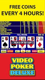 Video Poker Deluxe Schermafbeelding 2