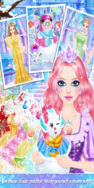 Princess Salon: Frozen Party स्क्रीनशॉट 2