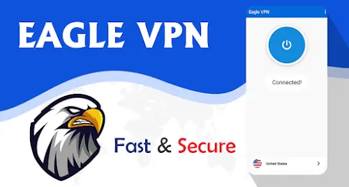 Eagle VPN - Secure & Fast VPN ဖန်သားပြင်ဓာတ်ပုံ 0