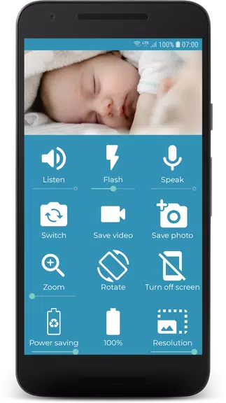 BabyCam - Baby Monitor Camera स्क्रीनशॉट 1
