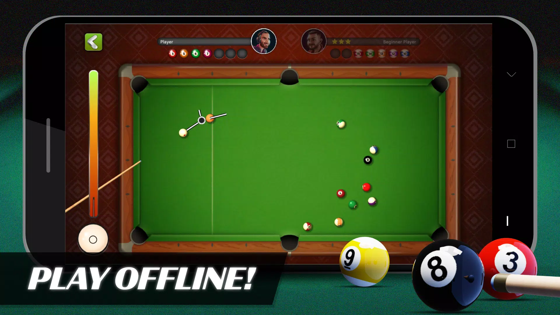 Schermata 8 Ball Billiards Offline Pool 0