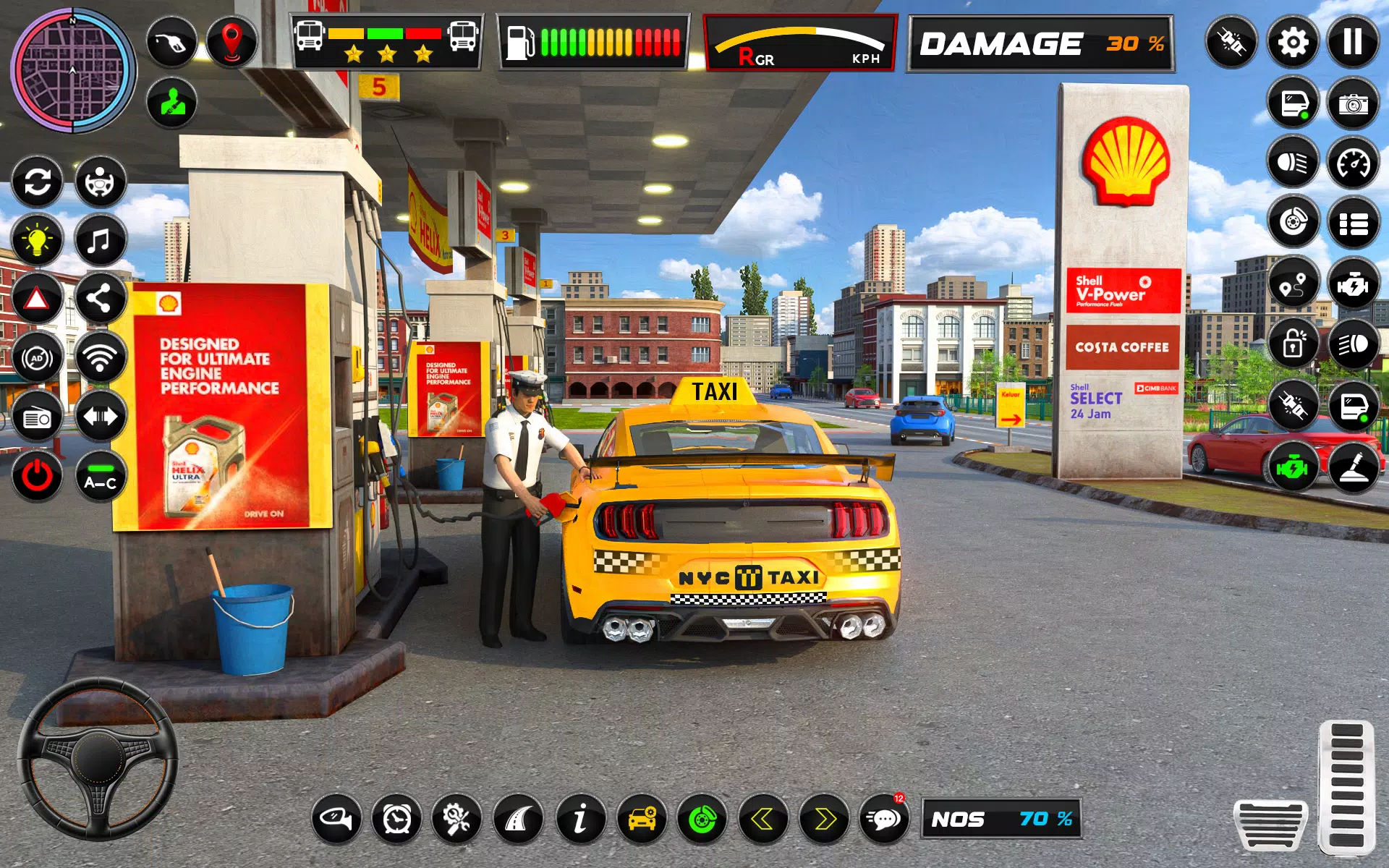 Taxi Simulator USA: City Drive Captura de tela 3