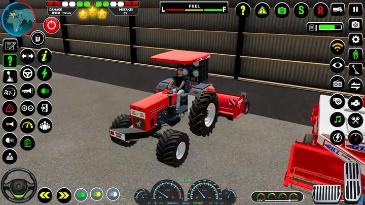 Tractor Farming Tractor Games 螢幕截圖 1