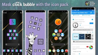 Bubble Cloud Widgets + Folders Скриншот 2