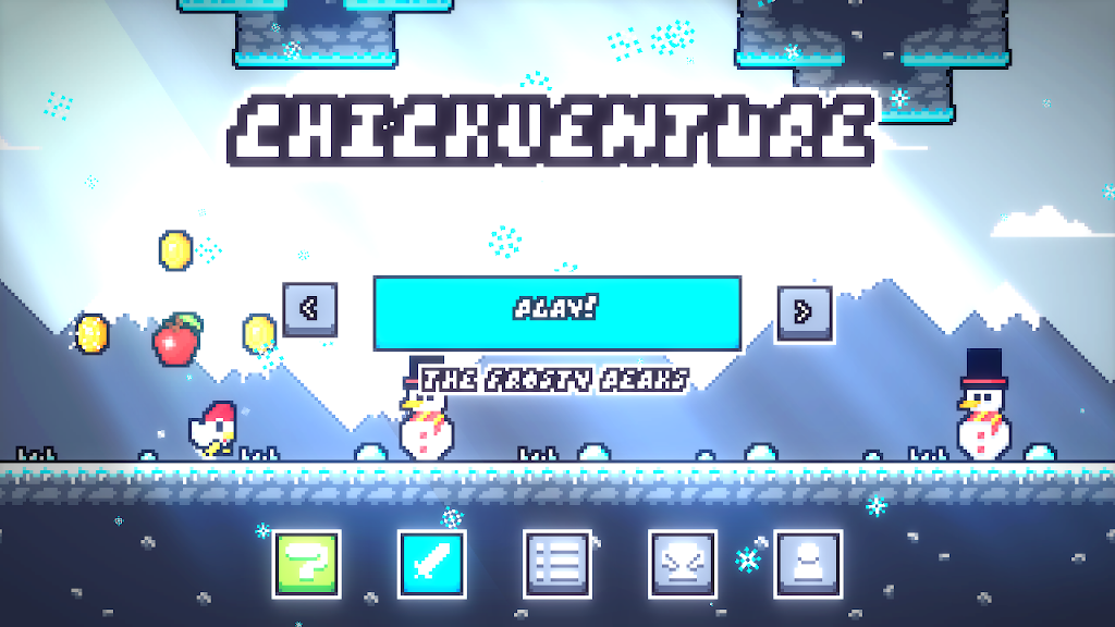 Chickventure: A Runner Game 螢幕截圖 1