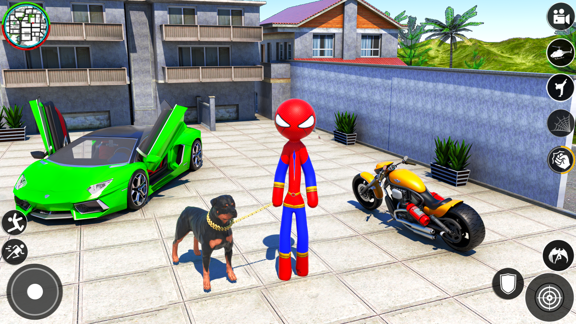 Spider Hero Man Game-Superhero Screenshot 1