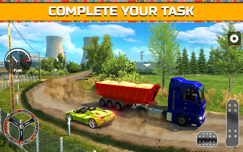 PK Cargo Truck Transport Game 螢幕截圖 3