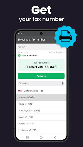 FAX App: Send Faxes from Phone Ảnh chụp màn hình 3