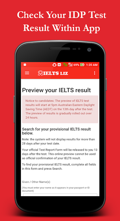 IELTS Liz 螢幕截圖 0