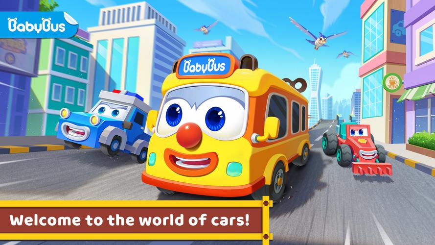 Baby Panda's Car World स्क्रीनशॉट 0