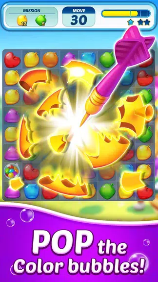 Water Splash - Cool Match 3 Captura de pantalla 2