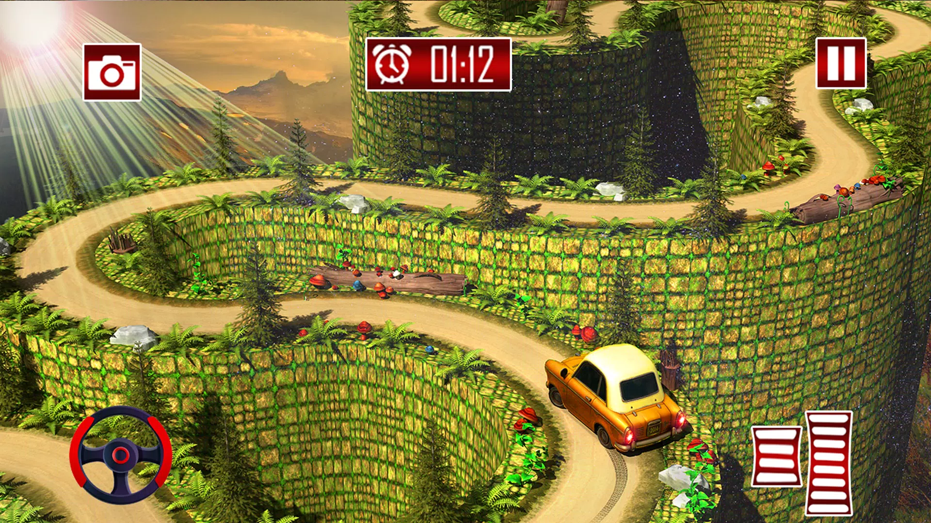 Classic Car Real Driving Games Captura de pantalla 3