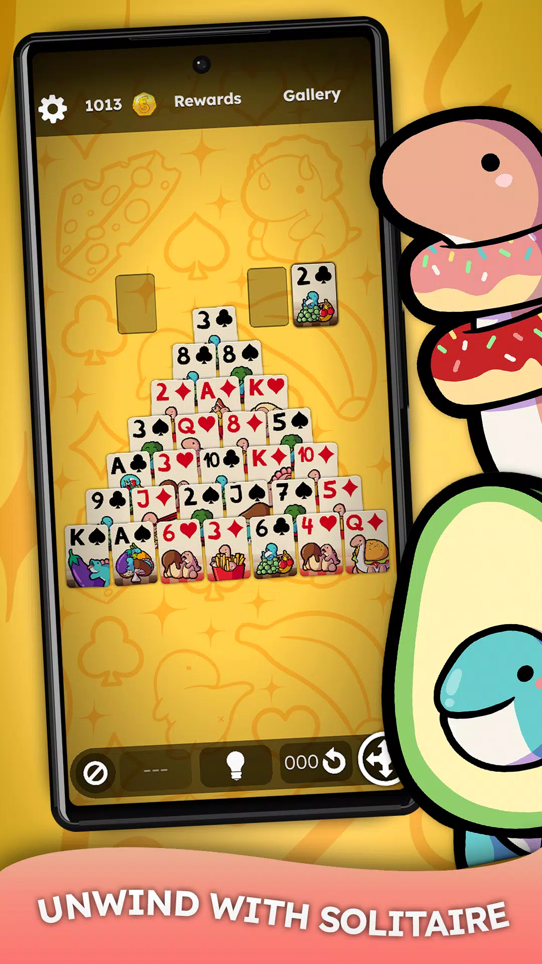 FLICK SOLITAIRE - Cozy Cards Screenshot 2