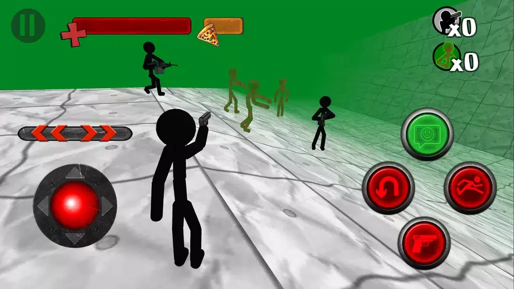 Stickman Zombie 3D Capture d'écran 3