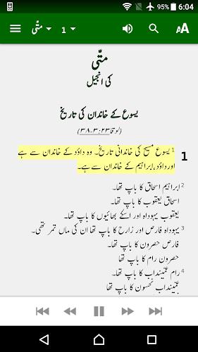 Urdu ERV Bible 螢幕截圖 0