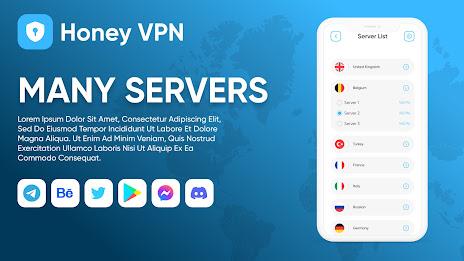 Honey VPN - Fast & Secure 螢幕截圖 2