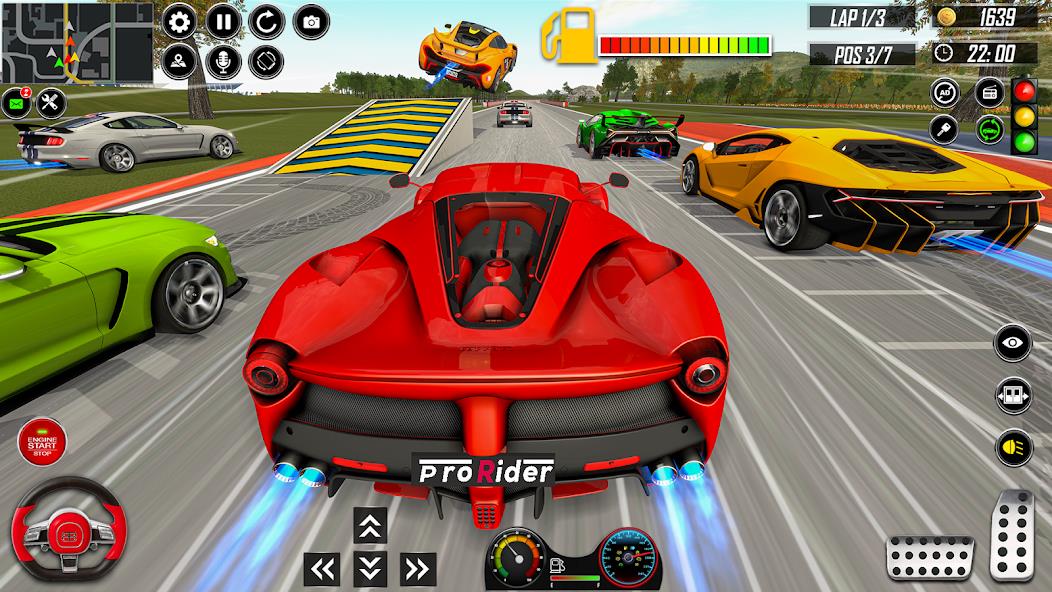 Car Racing Games 3D: Car Games Mod ဖန်သားပြင်ဓာတ်ပုံ 1