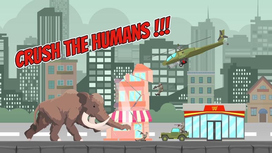 Hybrid Mammoth: City Rampage Screenshot 1