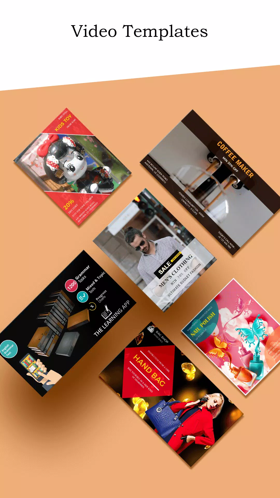 Video Ad Maker, Ad Creator 螢幕截圖 3