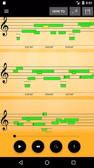 Schermata Note Recognition Trial 0