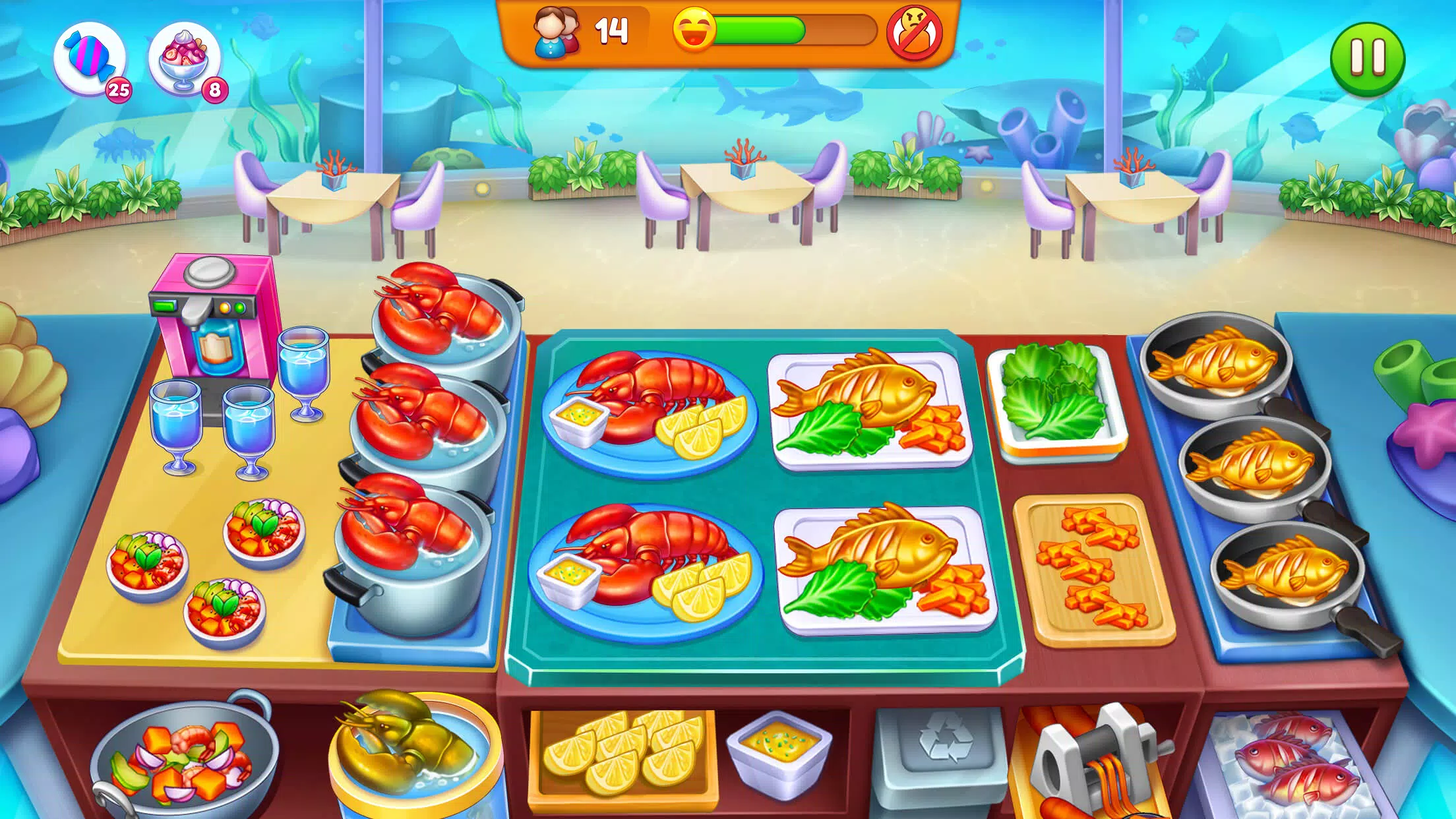 Cooking Restaurant Food Games应用截图第3张