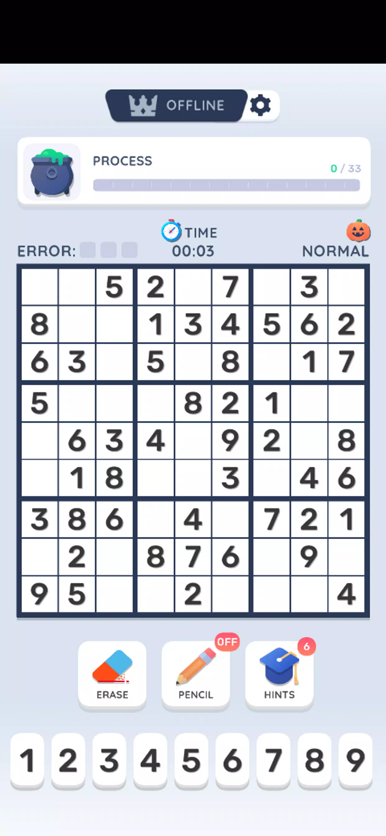 Sudoku Online 螢幕截圖 3