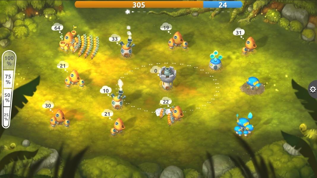 Schermata Mushroom Wars 2: RTS Strategy 2