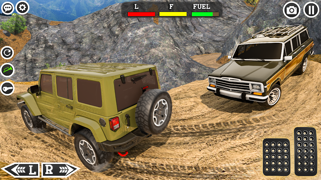 4x4 Mountain Climb Car Games स्क्रीनशॉट 2