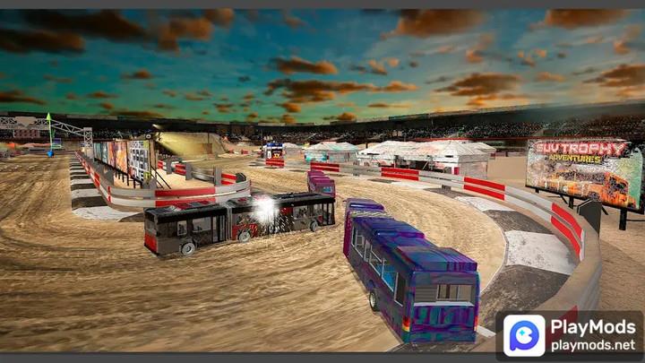 Long Bus Derby Battle Forever ဖန်သားပြင်ဓာတ်ပုံ 1