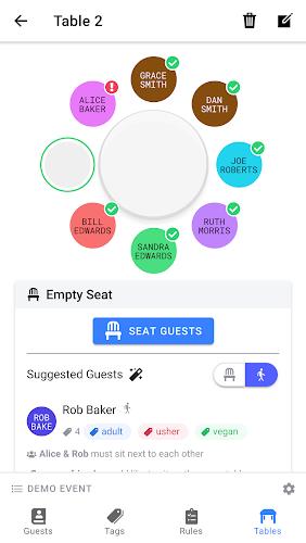 Table Tailor: Seating Planner 螢幕截圖 1