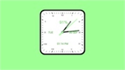 Analog Clock Square Cloassic Ảnh chụp màn hình 2