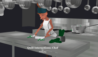Quill Interactions: Chef Captura de pantalla 0