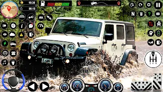 Offroad Car Driving Jeep Games स्क्रीनशॉट 0