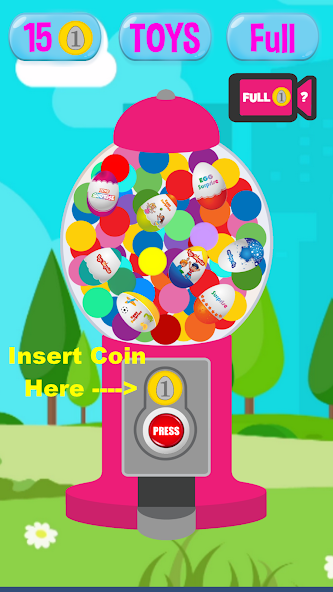 Surprise Eggs Vending Machine Mod Zrzut ekranu 1