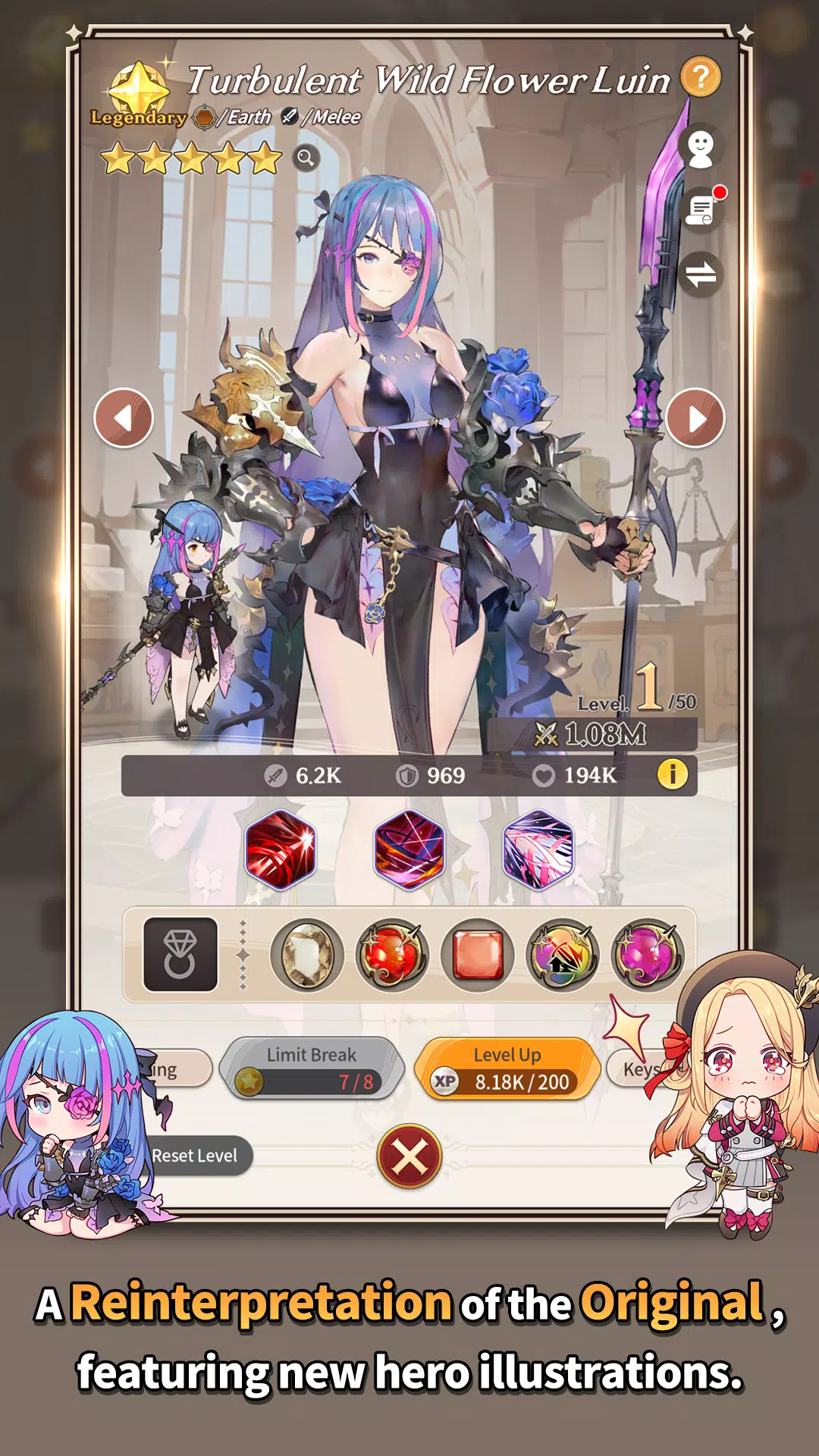 GranSagaIdle: KNIGHTSxKNIGHTS Zrzut ekranu 1