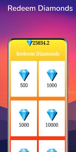 Free Diamonds - free in fire diamond 螢幕截圖 2