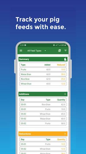 My Piggery Manager - Farm app Ảnh chụp màn hình 1